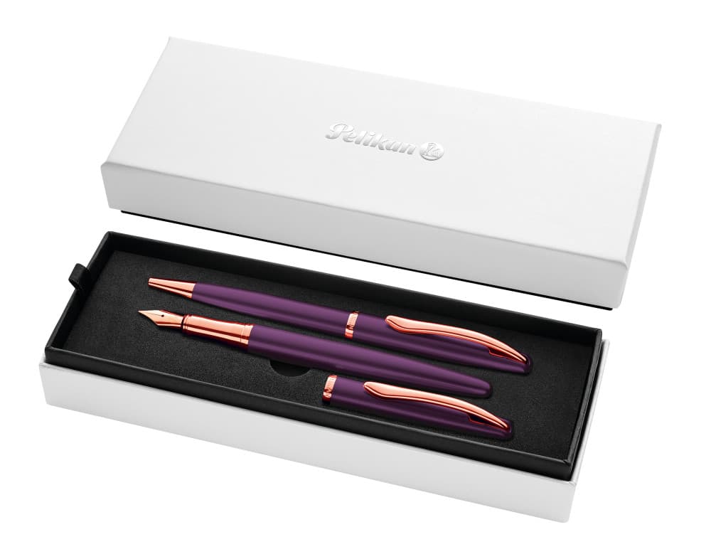 SET JAZZ NOBLE ELEGANCE PIX+STILOU VIOLA CUTIE CADOU