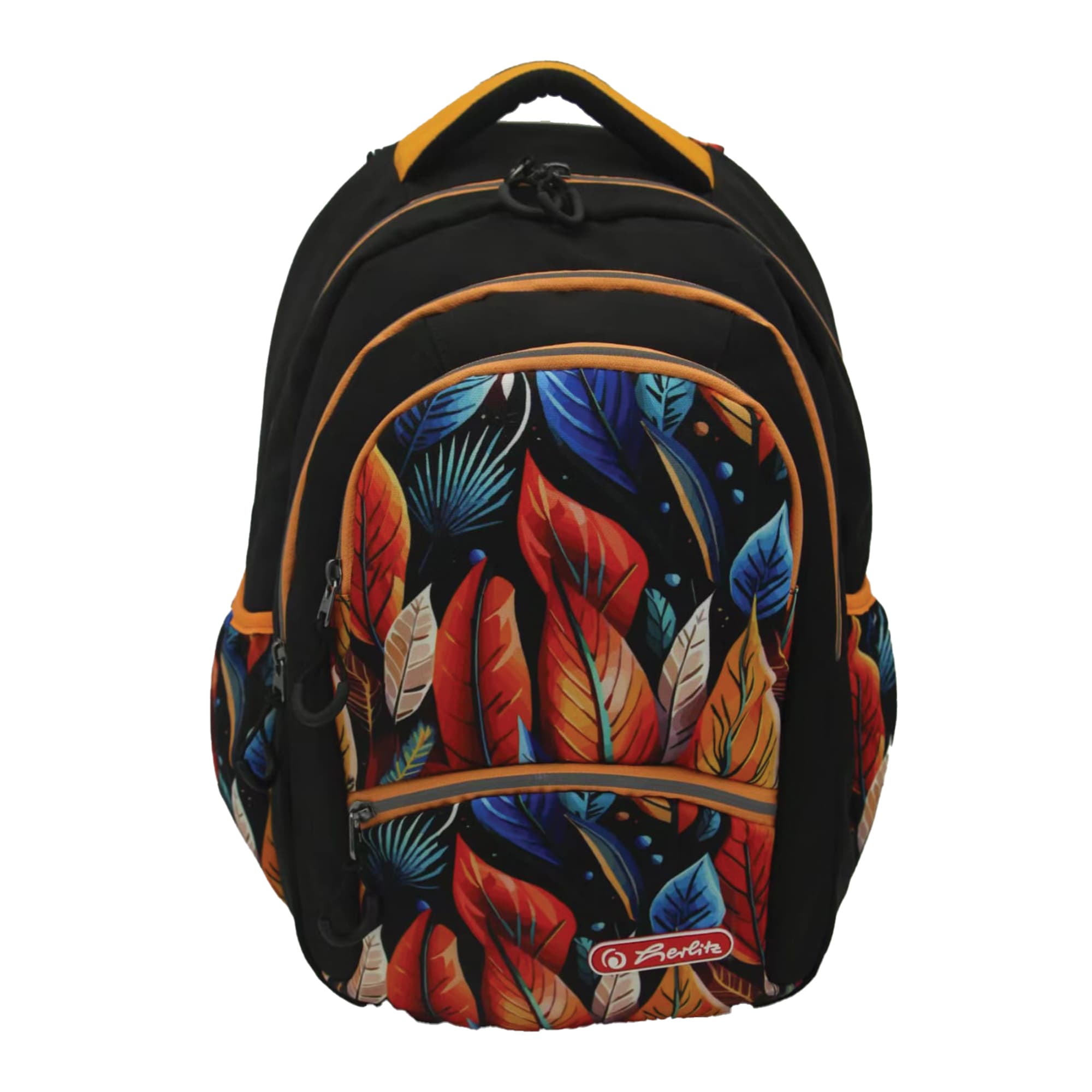 RUCSAC ZIPPER PRO 43X29X22CM LEAVES