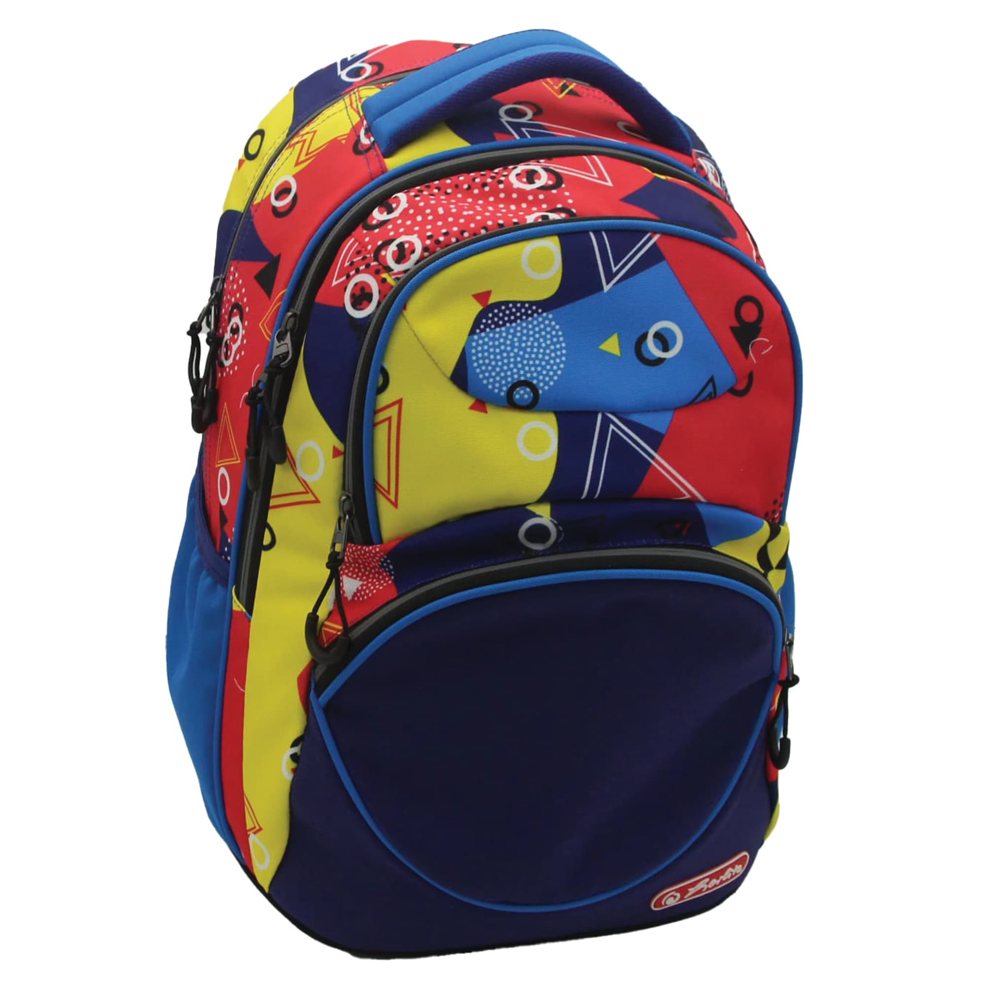 RUCSAC ZIPPER CUBE 43X29X22CM ABSTRACT