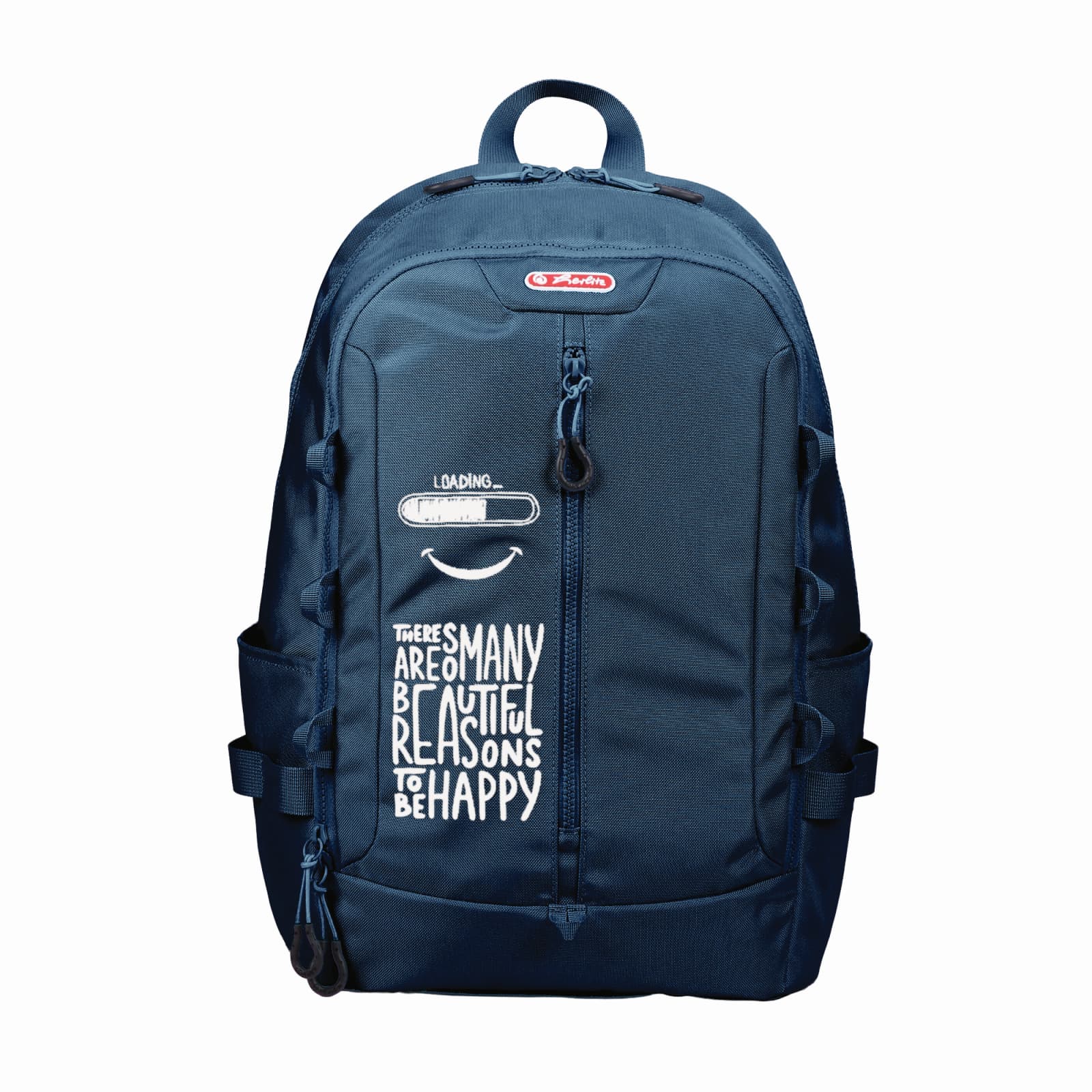 RUCSAC HERLITZ BOOST ANTIGRAVITY 46X32X17CM ALBASTRU