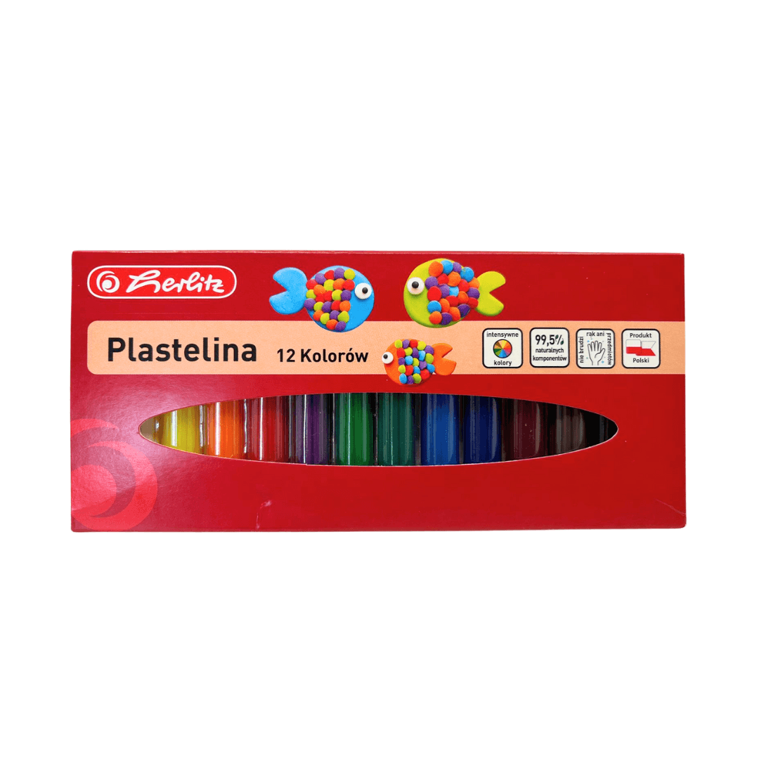 PLASTILINA HERLITZ SET12