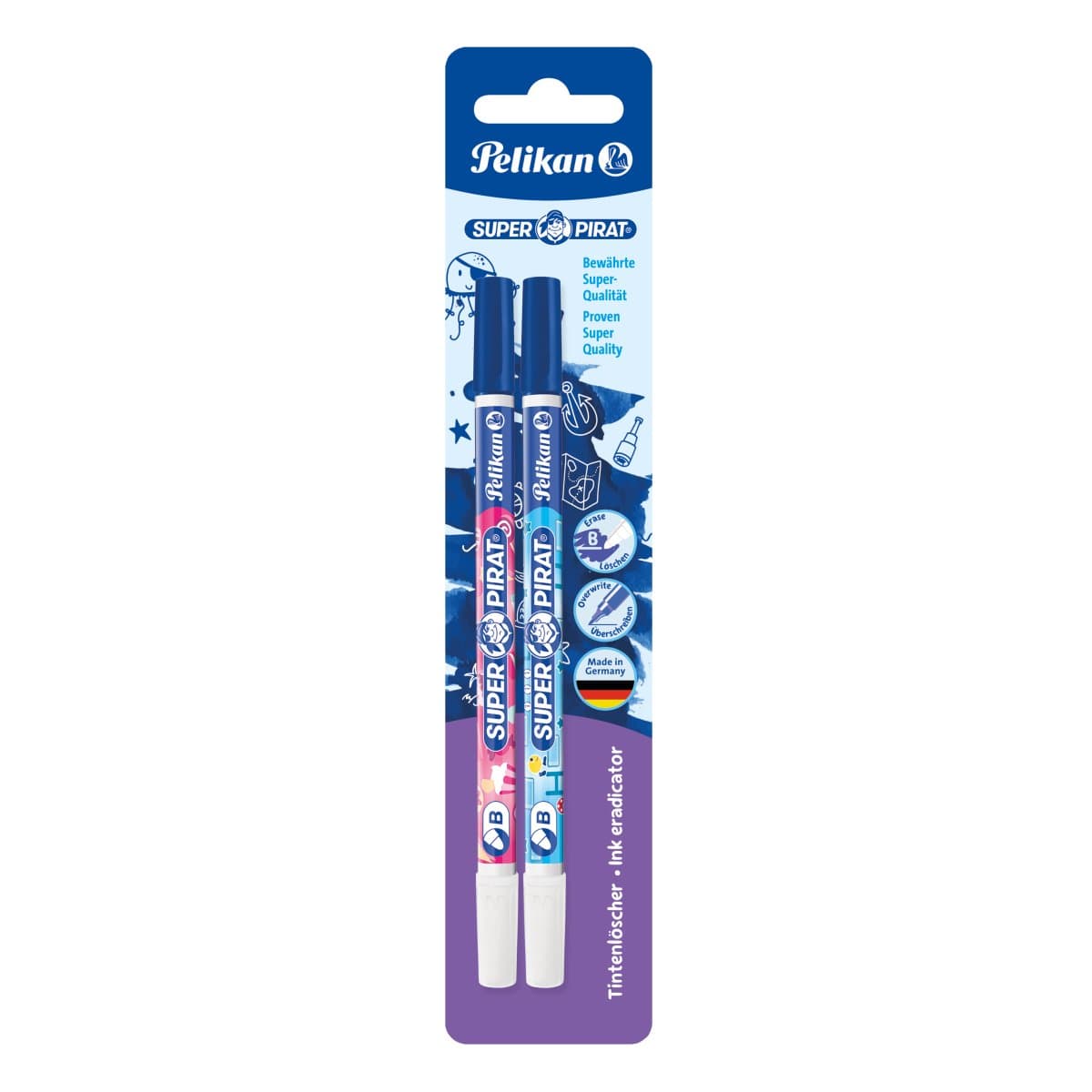CARIOCA CORECTOARE SUPER PIRAT B SET2 BLISTER