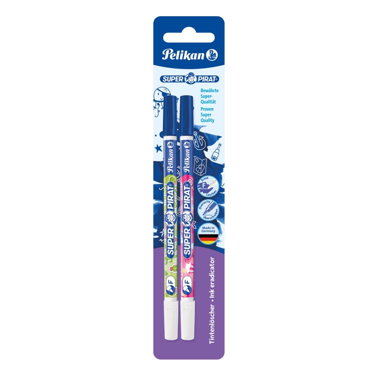 CARIOCA CORECTOARE SUPER PIRAT F SET2 BLISTER