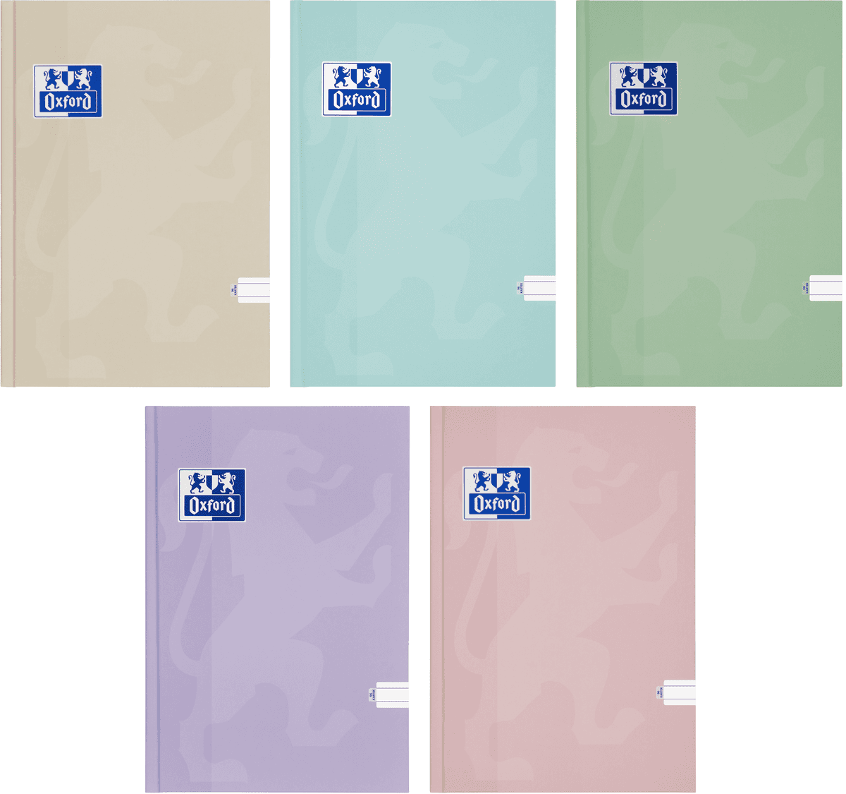 CAIET OXFORD TOUCH PASTEL A5 96F PEFC DICTANDO DIVERSE CULORI PASTEL