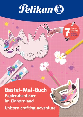 CARTE ACTIVITATI CREATIVE DECUPAJE A4 32F UNICORNI