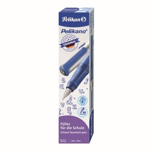 STILOU PELIKANO M DREPTACI 1 PATRON ALBASTRU CUTIE CARTON