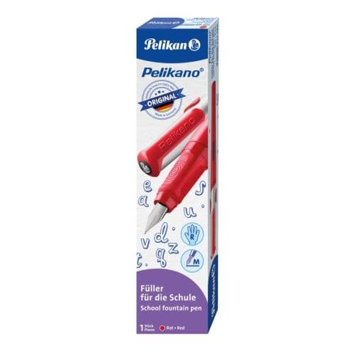 STILOU PELIKANO M DREPTACI 1 PATRON ROSU CUTIE CARTON