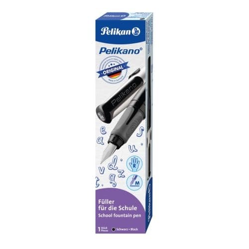 STILOU PELIKANO M DREPTACI 1 PATRON NEGRU CUTIE CARTON
