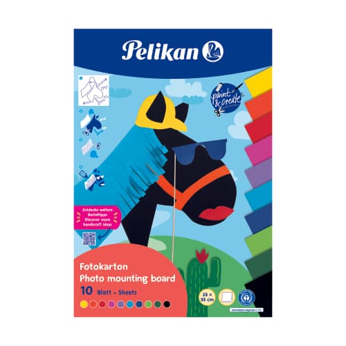 CARTON COLOR 23X33CM 10F 270G/MP CULORI ASORTATE