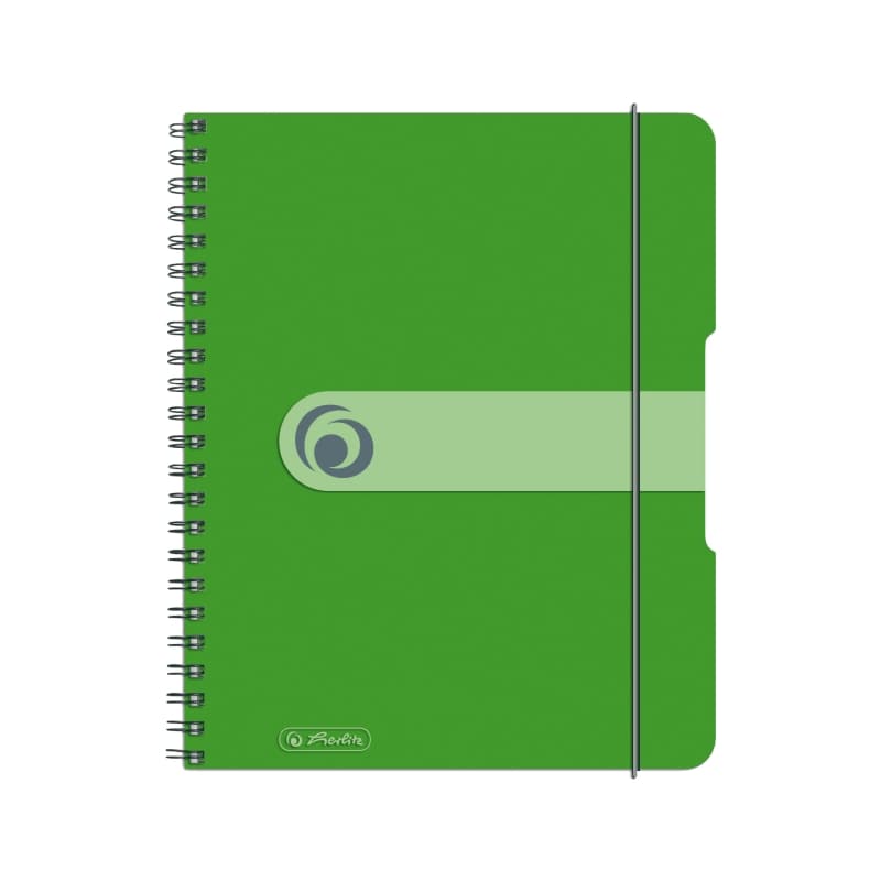 CAIET A5 80F SPIRA PATRATELE EOTG PP ELASTIC VERDE