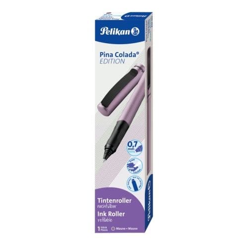 ROLLER PINA COLADA EDITION 0.7MM +1REZERVA MOV METALIZAT CUTIE CARTON