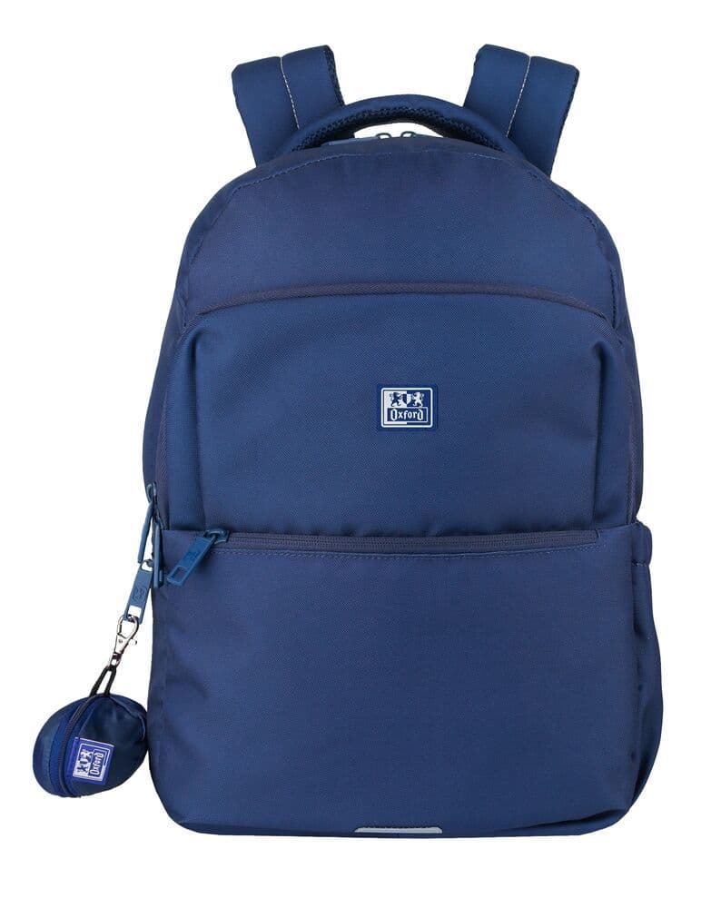 RUCSAC OXFORD B-READY 2 COMPARTIMENTE 42X30X15CM ALBASTRU INCHIS