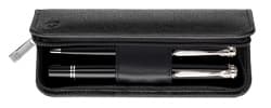 ETUI DE PIELE TGX 2 INTRUMENTE NEGRU
