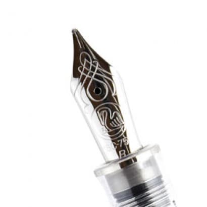 PENITA B DIN AUR 14K/585 PLACATA RODIU PENTRU M405