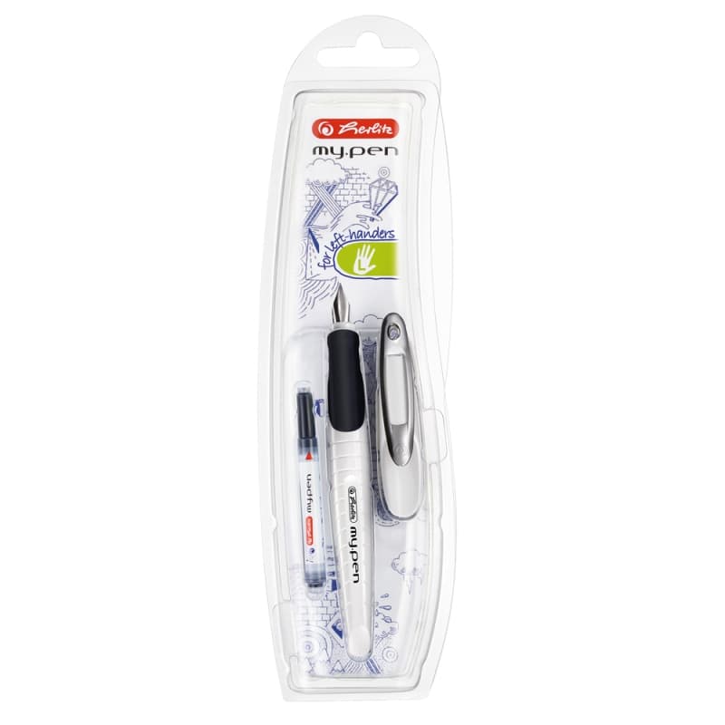 STILOU MY.PEN L STANGACI ALB/NEGRU BLISTER