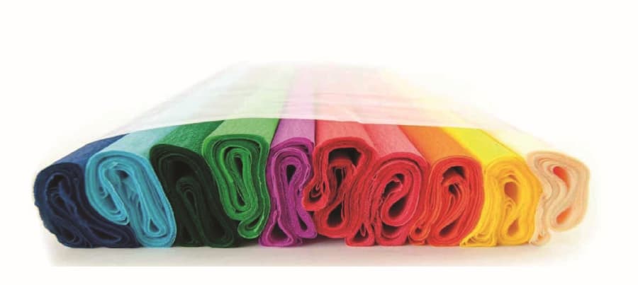 HARTIE CREPONATA HOBBY 50X200CM SET10 DIVERSE CULORI
