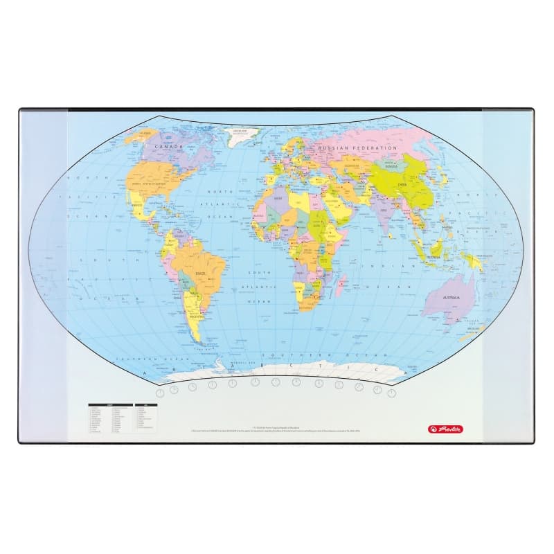 MAPA BIROU 68X44CM HARTA LUMII