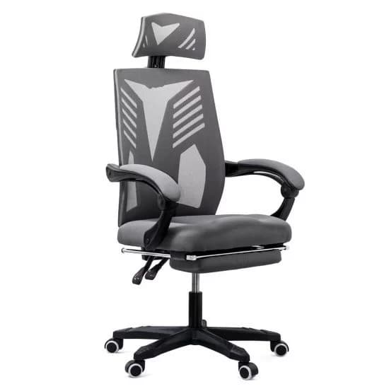 Scaun de gaming cu suport pentru picioare OFF 427 Gri