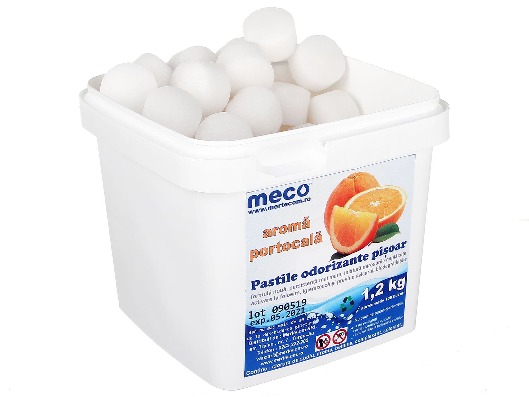 Pastile pisoar 1.2kg/cutie, 100 buc/cutie