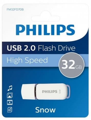 Memory stick USB 2.0 - 32GB PHILIPS Snow edition