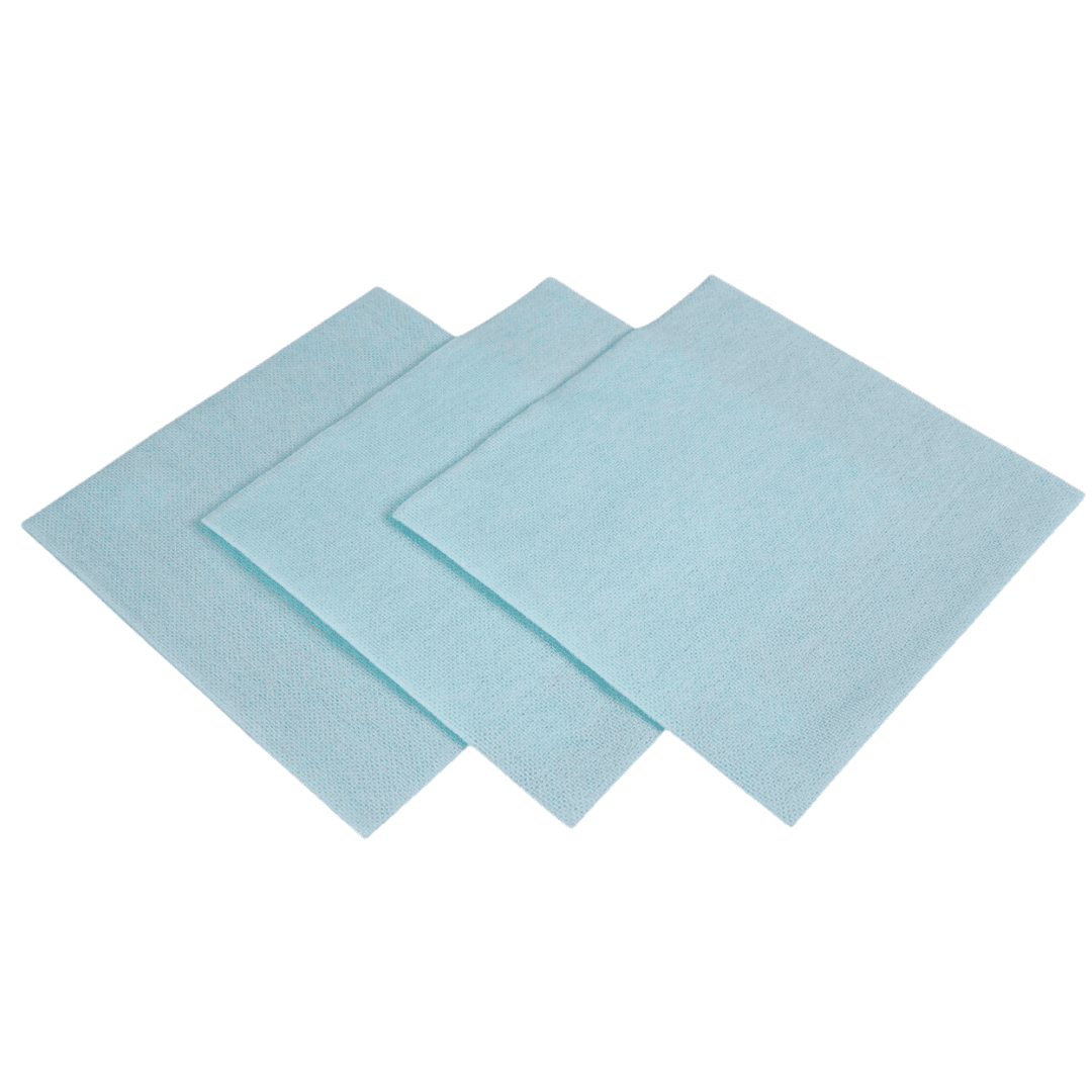 Lavete profesionale pentru Horeca, industrie, suprafata grosiera, 38 x 28 cm, 280buc/rola - turcoaz