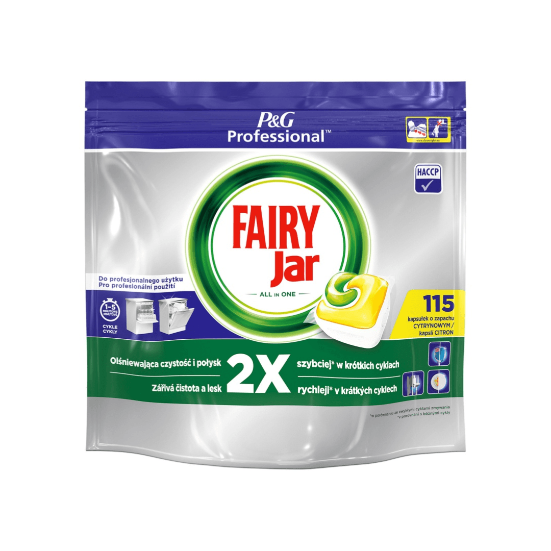 FAIRY Professional All-in-one ,tablete detergent pentru masina de spalat vase, 115buc/cutie