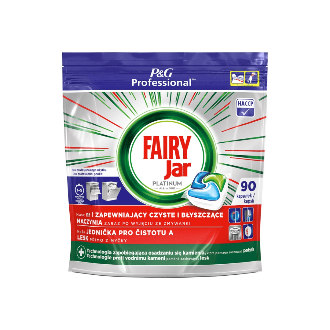 FAIRY Professional Platinium, tablete detergent pentru masina de spalat vase, 90buc/cutie