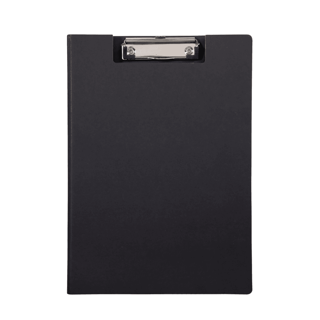 Clipboard dublu A4, din carton dur, MAUL Balance - negru