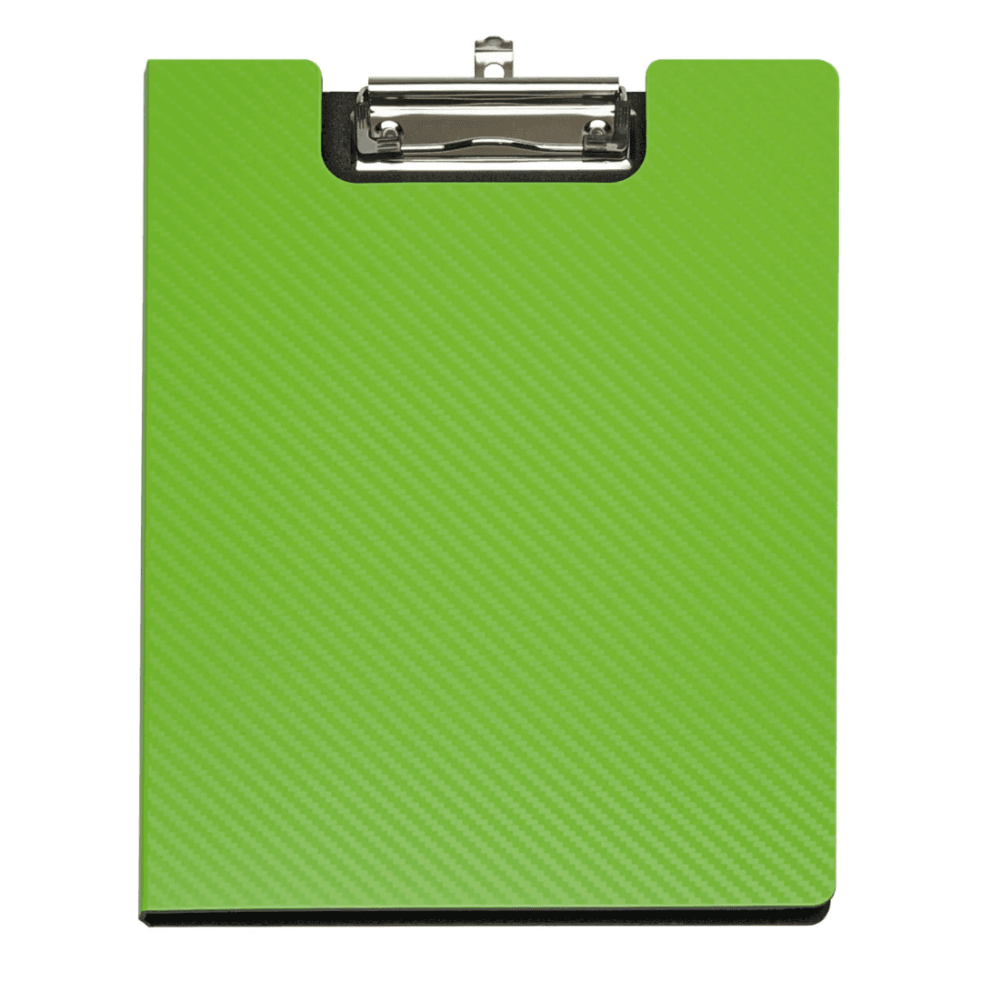 Clipboard dublu A4, plastifiat PP, MAUL Flexx - verde deschis