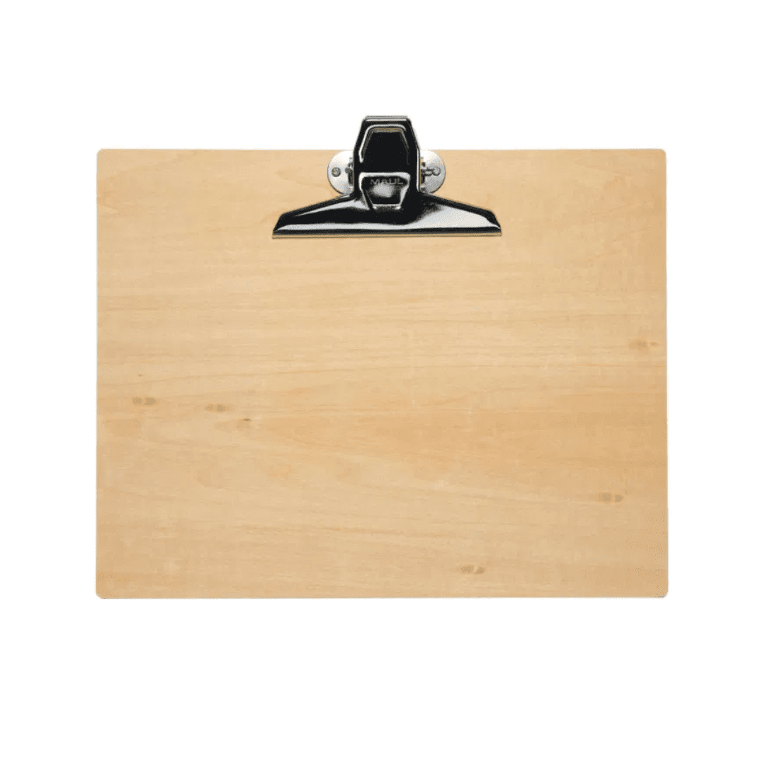 Clipboard simplu A4 - landscape, din fibra lemnoasa, MAUL Tilia - wood