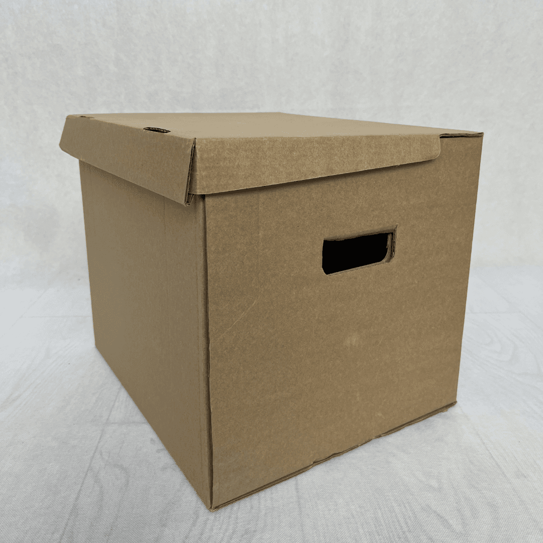 Container arhivare pentru 5 bibliorafturi, 335x300x300 mm