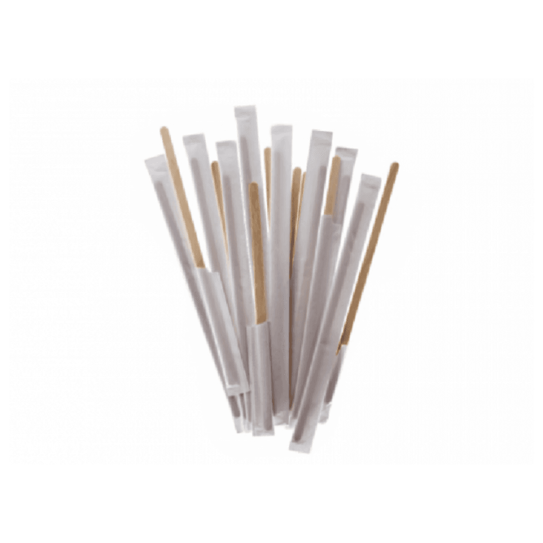 Paletine lemn ambalate individual,14 cm, 1000buc/set
