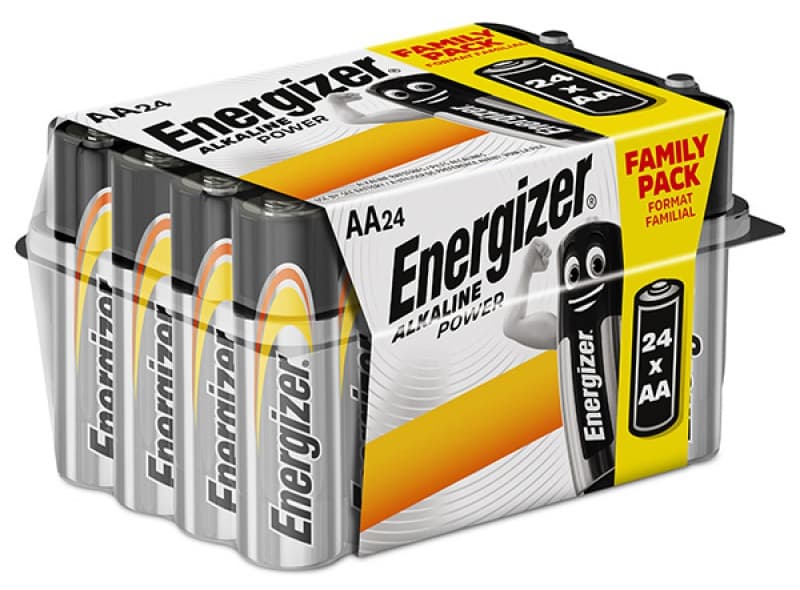 Baterii alkaline ENERGIZER AA, 24 buc/set