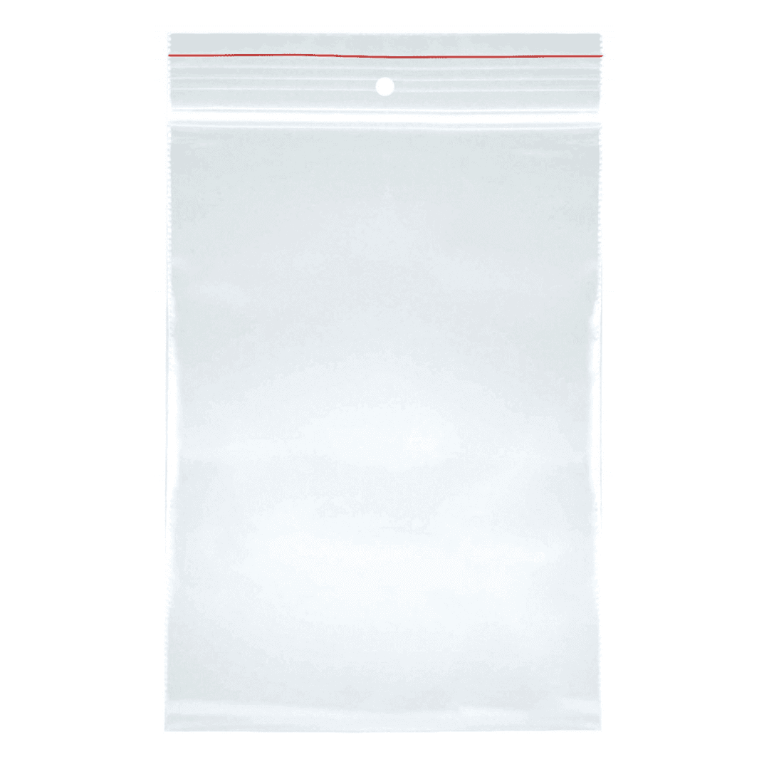 Pungi plastic cu fermoar pt sigilare, 80x120mm, 40microni, 100buc/set, Office Products-transparente