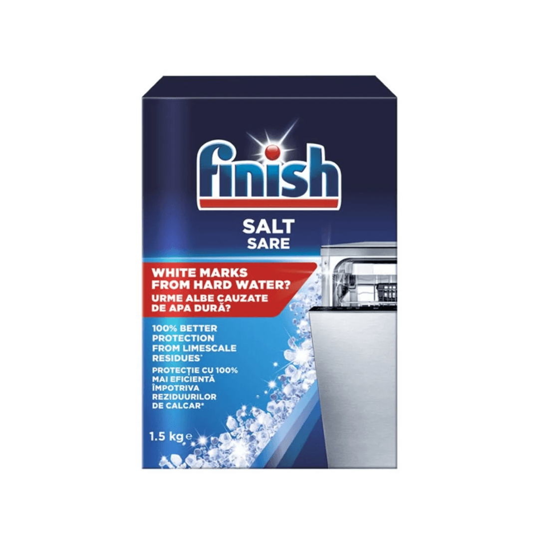Sare pentru masina de spalat vase, 1.5 kg Finish