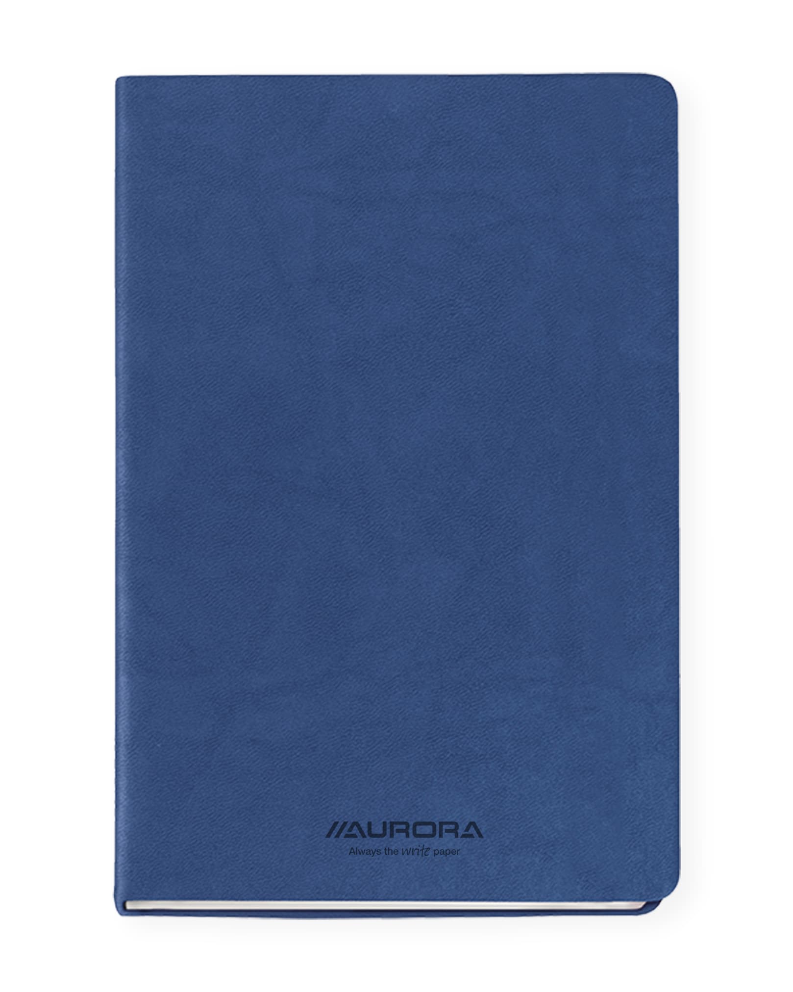 Caiet A5, 192 file - hartie FSC 80gsm, coperta soft-touch albastru, AURORA Capri - dictando