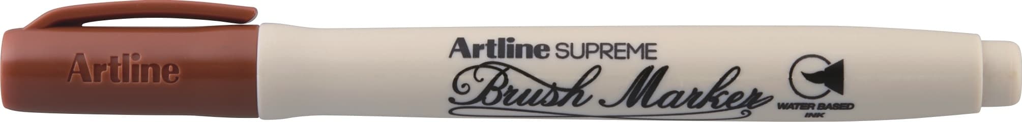 Carioca ARTLINE Supreme, varf flexibil (tip pensula) - maro