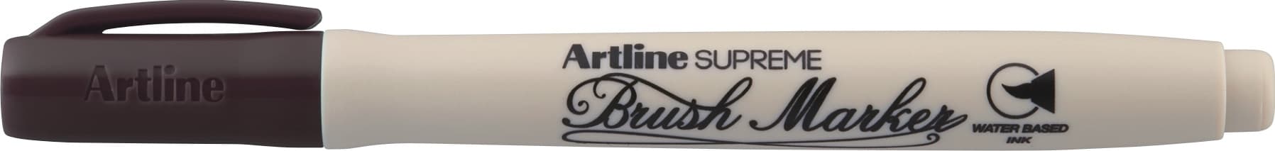 Carioca ARTLINE Supreme, varf flexibil (tip pensula) - maro inchis