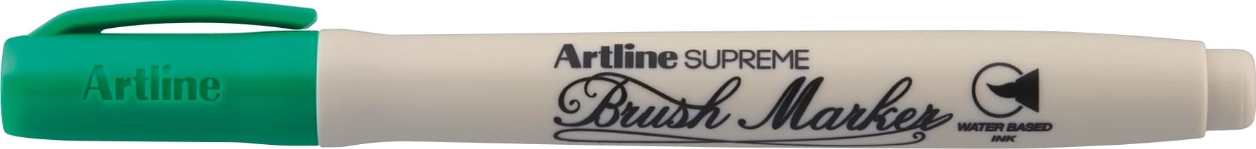 Carioca ARTLINE Supreme, varf flexibil (tip pensula) - verde