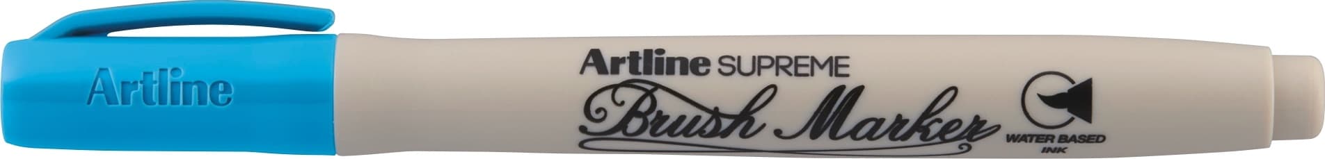 Carioca ARTLINE Supreme, varf flexibil (tip pensula) - bleu