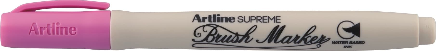 Carioca ARTLINE Supreme, varf flexibil (tip pensula) - roz