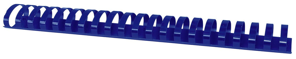Inele plastic 45 mm, max 440 coli, 50buc/cut Office Products - albastru