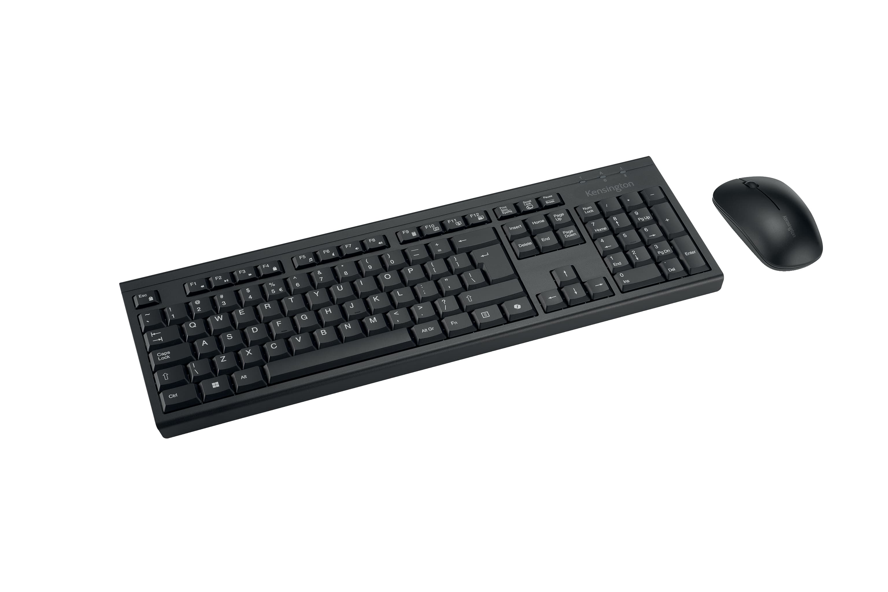 Kit tastatura + mouse Kensington EQ KM270, mouse reincarcabil, conexiune wireless, bluetooth, negru