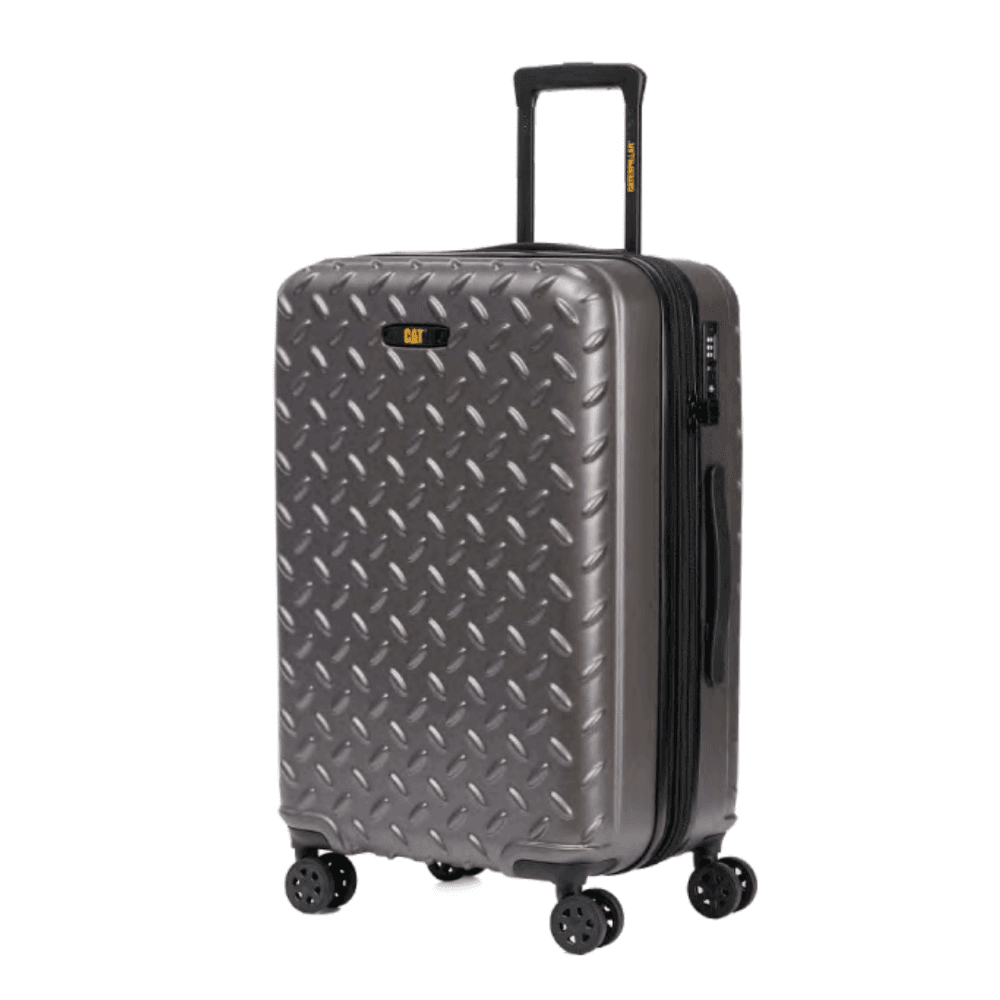 Troller cabina avion, CATERPILLAR Industrial Plate, 37.5 x 23.5 x 54 cm (Lxlxh), 35L, ABS - titanium