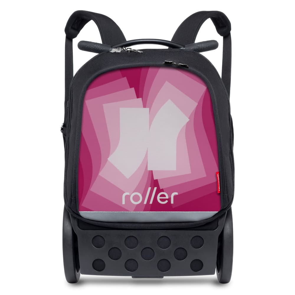 Ghiozdan nikidom roller up - kinetic Pink