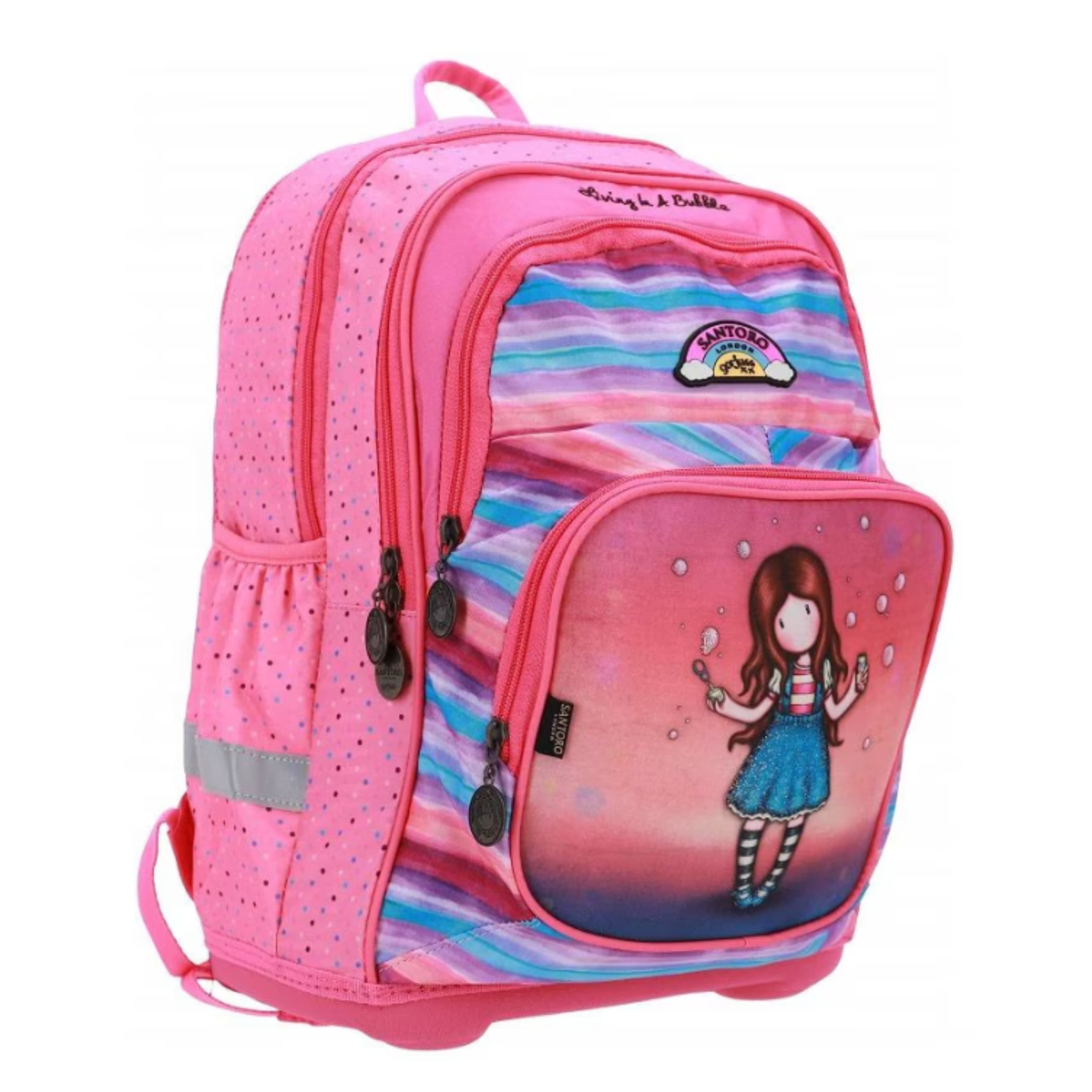 Rucsac scoala 25L - Gorjuss Living In A Bubble