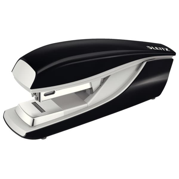 Capsator metalic LEITZ 5505 NeXXt Series, 30 coli, capsare plata, 200 capse P3 incluse, negru