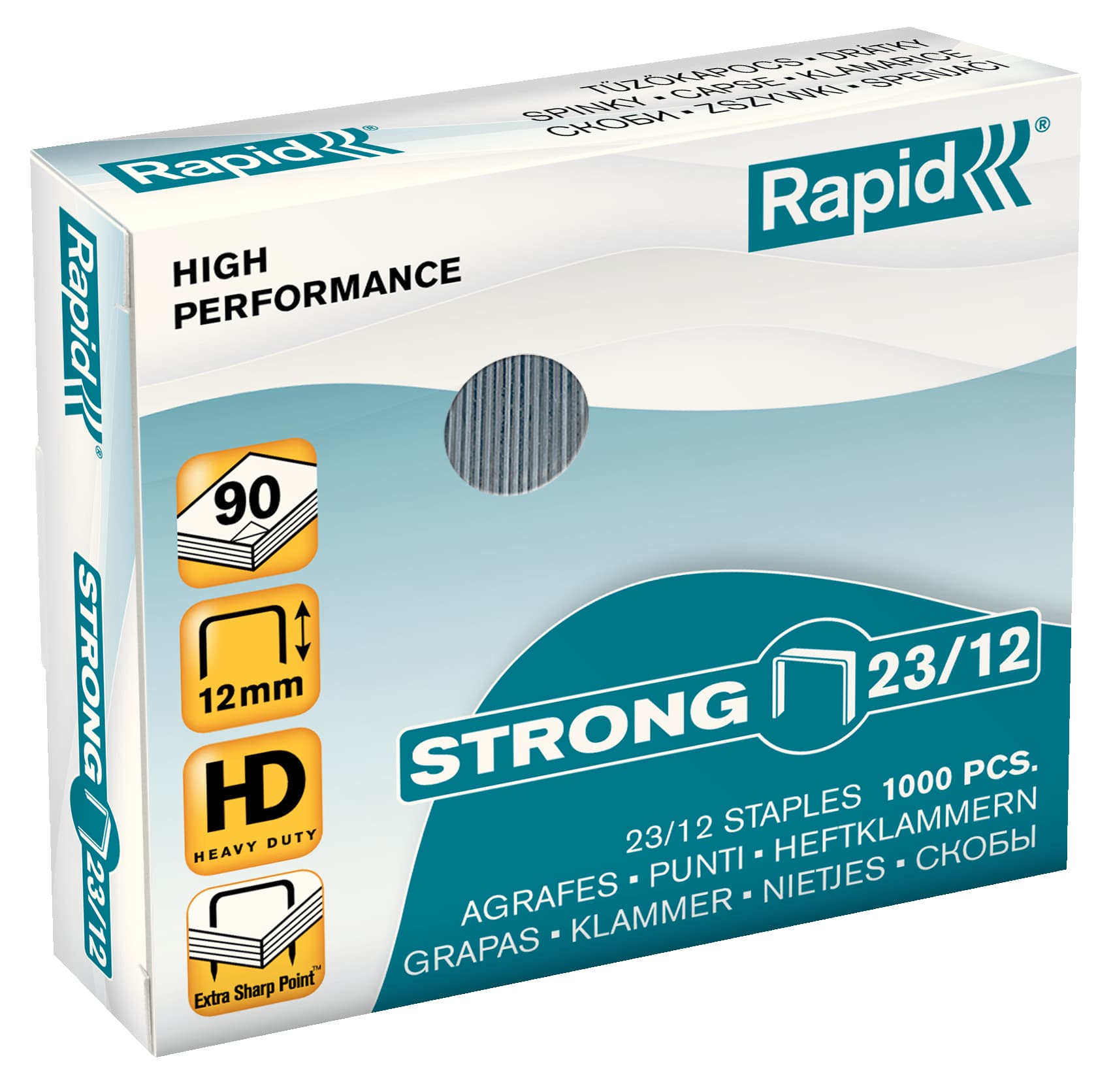 Capse Rapid Strong, 23/12, 60-90 coli, 1000 buc/cutie