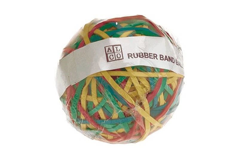 Elastice pentru bani, 190g/minge, D 70 x 6mm, ALCO