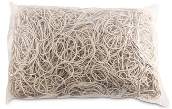 Elastice pentru bani, 60% cauciuc, 1kg/punga, D 60mm, grosime 1.5mm x 1.5mm, Office Products -culoar